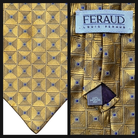 LOT of 9 Men’s Ties Versace Fendi Ferragamo Dior Fumagalli +More (Most Silk) - Picture 11 of 13